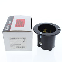 Cooper Twist Turn Locking Flanged Inlet Hart-Lok Plug NEMA L11-20P 20A 250V 3� 3P3W Industrial Grade L1220FI