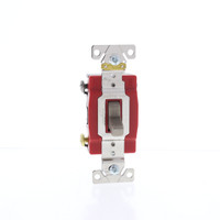 Cooper Antimicrobial Copper CuVerro INDUSTRIAL Grade DOUBLE POLE Toggle Wall Light Switch 20A 120/277V AH1222CU