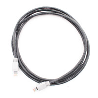 Leviton Black Cat 6 7 Ft Ethernet Patch Cord Network Cable Booted Cat6 62455-7E