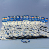 100 Leviton Blue Cat 5 1 Ft Ethernet LAN Patch Cord Network Cables Cat5 52455-1BL