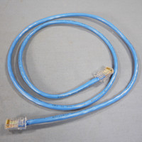 New Leviton Blue Cat 5 3 Ft Ethernet LAN Patch Cord Network Cable Cat5 52455-3L