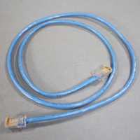 New Leviton Blue Cat 5 3 Ft Ethernet LAN Patch Cord Network Cable Cat5 52455-3L