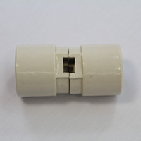 Leviton Porcelain Twin Light Socket Dual Lamp Holder NO STRAP Medium Base E26 660W 250V 4005