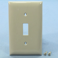 Bryant Gray Unbreakable Toggle Switch Cover Wall Plate Nylon Switchplate N1471