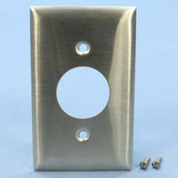 Bryant NON-MAGNETIC Stainless Steel 1-Gang 1.405" Single Receptacle Wallplate Cover S611