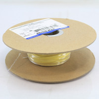 Shrink-Kon 1/4" Dia Yellow Polyolefin 25-Feet Rated 600V 125 Deg C CPO250-4-25