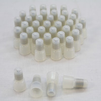 40 NSI White Easy-Twist Closed End Connectors Nylon 16-10 AWG 600V Max 105 C C8-N