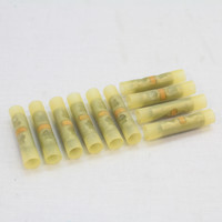 10 3M Yellow Solder Insulator Seal Splice Connectors No Crimp #20 - #8 AWG SSC1003