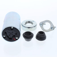 Cooper Gray Steel 20A 125V 2-Pole 3-Wire Armored Powerlock Connector Plug 23054