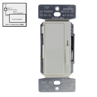 Cooper Light Almond Single Pole/3-Way Preset Decorator Fluorescent Dimmer 8A 277V Mark 10 Ambistar Tu-Wire DF8AP7-LA