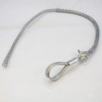 Cooper Industrial Grade 48" Mesh Length Medium Duty Pulling Grip 1.00-1.49" Diameter Range Flexible Eye MP10048