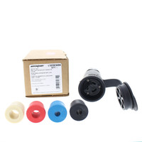 New Cooper Black Watertight Locking Plug Connector L10-20 20A 125 250V 3-Pole 3-Wire Non-Grounding Back Wire L1020CWBK