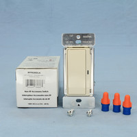 Cooper Light Almond NON-RF Accessory Decorator Switch No Neutral 3-Way 120/VAC 60Hz RF9520DLA