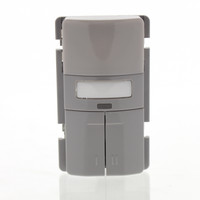 Cooper Gray Color Change Kit for OS310R/VS310R Occupancy/Vac Sensor SCKR-GY-BP
