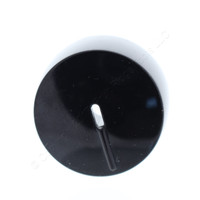 Cooper Black Polycarbonate Replacement Knob for Lighted Rotary Dimmer RKRL-BK-BP