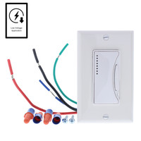 Cooper White Incandescent Magnetic Low Voltage Master Wall Light Dimmer 120V 1000W SM1000