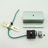 Cal Lighting Brushed Steel Floating Canopy for HT Track Systems Close to Ceiling Light Fixture HT-281-BS