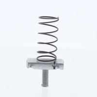 B-LINE Steel Zinc-Plated 3/4" Stud Nut with Spring Bolted Framing 1/4" Thickness SN224