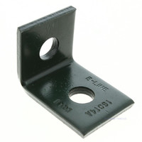 New B-Line Steel 90� 2 Hole Corner Angle Bracket 9/16" Mounting Diameter B101GRN