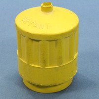 New Bryant Yellow High Visibility Weather Resistant Boot Nylon for 15A Locking Connectors 5200BCR