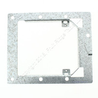 Pass & Seymour Silver Pre-Galvanized Steel 1 Gang to 2 Gang Extension Bracket Device Box BRK-12