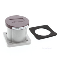 Leviton 16 Series Brown Panel Mount Housing Plastic Automatic Closing Lid 16S31-H