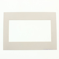 Leviton 3Gang Commercial Sand Acenti Screwless Snap-On Wallplate Cover ACWP3-SND