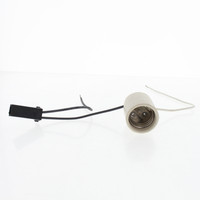 Leviton Porcelain Medium Base Incandescant Lampholder w/ 100? Celsius Thermostat Type B-2 Bracket 660W 250V 31385-1