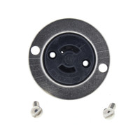 New Arrow Hart Armored Midget Locking Flanged Outlet Receptacle NEMA ML-1R 15A 125V 7468