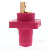 New Joy Cooper 16 Series Female Red Single Hole Buss Bar Panel Mount E1016-1727B