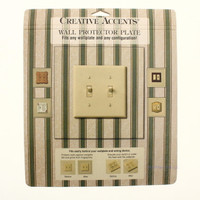 Creative Accents/Jackson Deerfield 9PP102 2-Gang Clear Wall Protector, Fits Behind Existing Wallplate