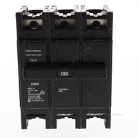 Cutler Hammer Thermal Magnetic Miniature Circuit Breaker 100A 240V 3P QCD3100H