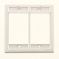 New Wiremold White Activate Double Gang High Profile Faceplate Cover AC-HDFP-WH