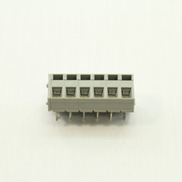 New Wago Wire-To-Board Terminal Block 6-Positions 28-12AWG 2.5mm Clamp 236-406