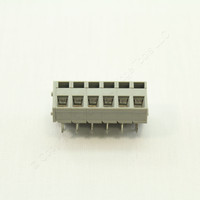 New Wago Wire-To-Board Terminal Block 6-Positions 28-12AWG 2.5mm Clamp 236-406