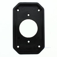 Intermatic 1-Gang Narrow Waterproof Single Round Receptacle Outlet 1-5/8" Diameter Insert Plate WP15