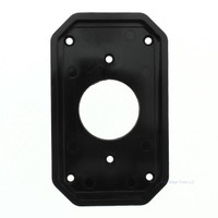 Intermatic 1-Gang Narrow Waterproof Single Round Receptacle Outlet 1-3/8" Diameter Insert Plate WP14