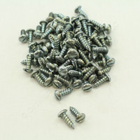 100-Pack NEW #14 Tapping Screws 3/4" Slotted Sheet Metal Zinc-Plated TS57 Boxed