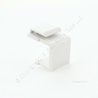 New Eaton White Modular Wallplate Solid Blank One Port Filler Insert 5550-5EW