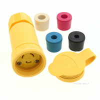 Cooper Wiring Devices Electric Locking Connector Twist Lock L5-20 20A 125V L520C