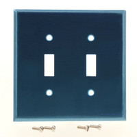 Eagle MAGNETIC Mid-Size Stainless Steel 2-Gang Toggle Switch Wallplate Cover 97972