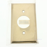 Eagle Ivory Steel Single Gang Standard Size Receptacle Wallplate 1.405" Hole 84091