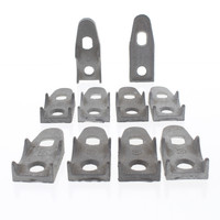 10 B-Line Zinc Plated Steel 1-1/4" Hex Head Drill Screws DS167