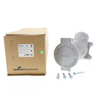 Cooper Industrial Specification Grade Receptacle Angled W/Lid Powerlock 60A 600V 3P4W Non-NEMA Grounding B&S 26421