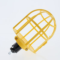 Cooper Wiring Devices Hook Mounting Nylon Medium Commercial Grade Yellow Lamp Holder Guard 1466Y