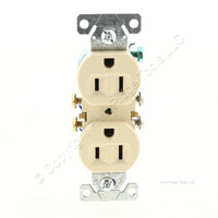 New Eaton Ivory Residential Duplex Outlet Receptacle NEMA 5-15R 15A 270V Boxed