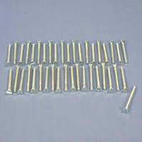 40 Uneeda Bolt & Screw Co 1.5" Flathead Device Mounting Screws 6-32