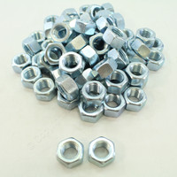 New 70-Pack Metallics 3/4"-10 Hex Nuts Grade 2 Steel Zinc N168