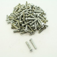 New 130PK Metallics 5/16"-18 x 1 1/2" Slotted Round Head Machine Screw Zinc RM77