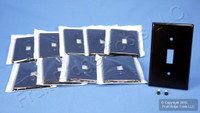 10 Leviton Brown Switch Cover Wall Plates Switchplates 85001